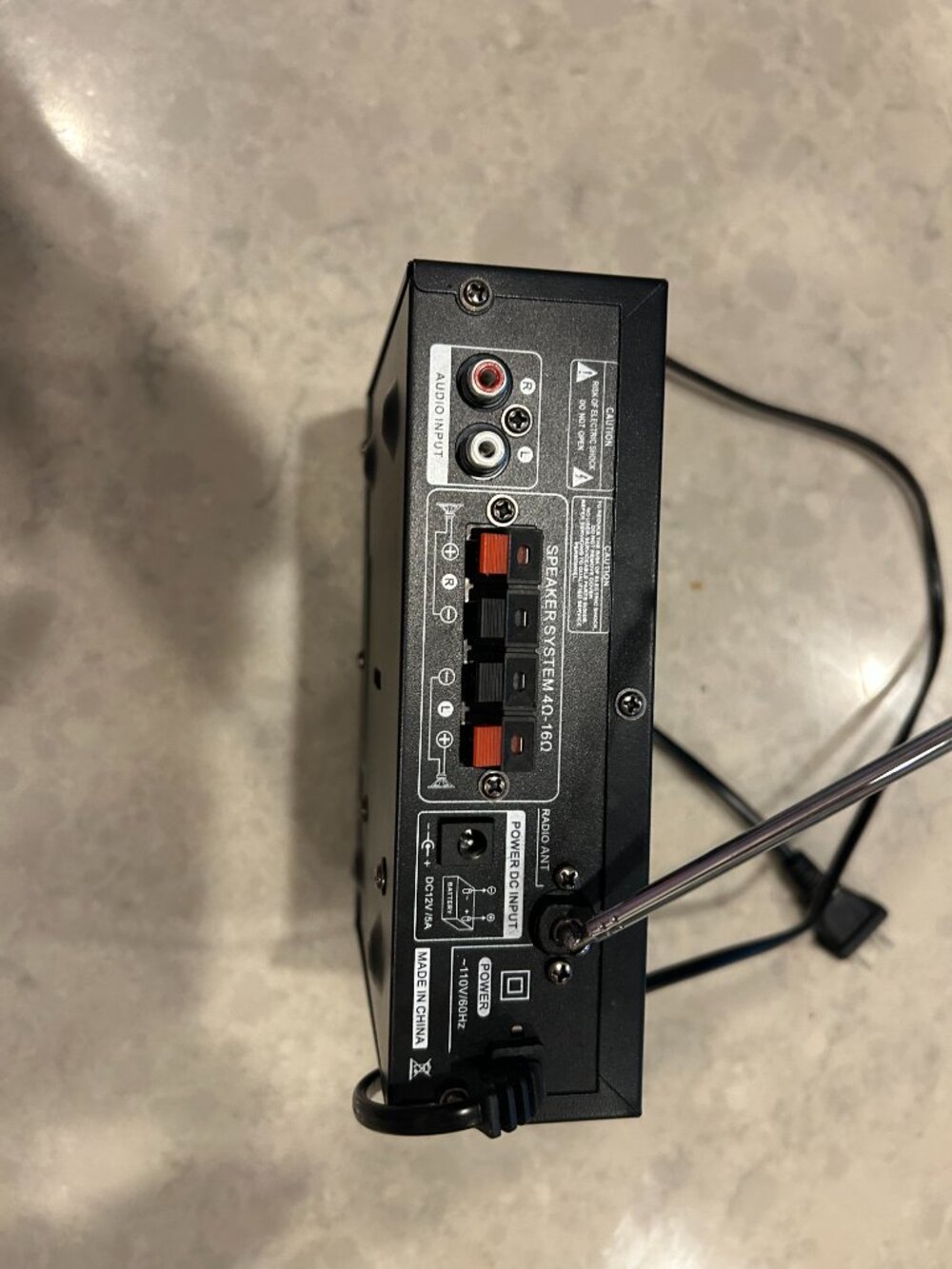 Wireless Bluetooth 5.0 Stereo Audio Amplifier - Picture 3 of 5
